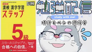 正月ボケをなおすぞ塾の先生 / Study with me【勉強/環境音】【ケモノVtuber】