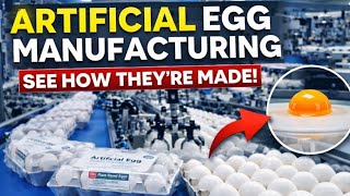 How Millions of Artificial Eggs Are Made | The Shocking Factory Process Exposed