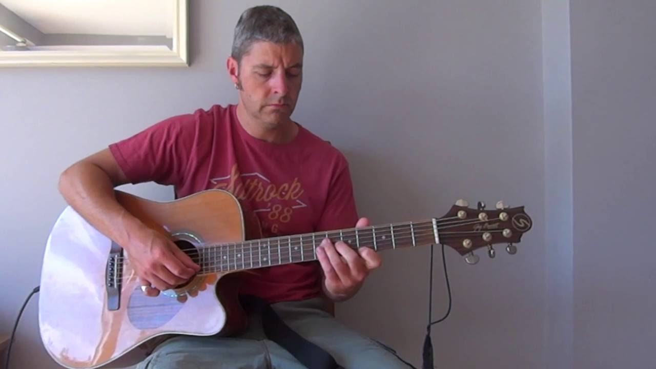 Guitar DEMO: Samick Greg Bennett D16CE Acoustic Part 2 'Plugged