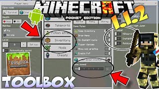 MINECRAFT PE 1.12 TOOLBOX MOD REVIEW - MCPE 1.12 TOOL BOX ADDON/ TOOMANY ITEMS screenshot 5