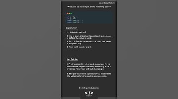 JavaScript Interview Question: What will be the Output? - Pre-increment Operator #javascript #js