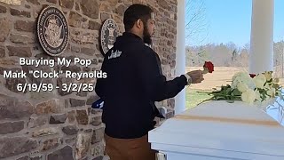 Burying my pop 🙏🏿🕊🥲💔 | Mark Jeffrey Reynolds Sr. @MarkClockReynoldsSr CLOCK | Funeral | Soldiers Send Off