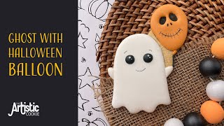 Datos HALLOWEEN EASY BEGINNER GHOST W/ BALLOON COOKIE |  Royal Icing Cookie Decorating TUTORIAL Actualización
