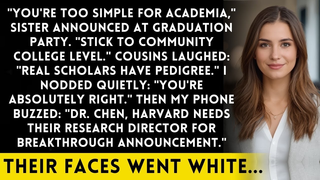 Family Said 'Too Simple For Academia'   Then Harvard Called Their Research Director