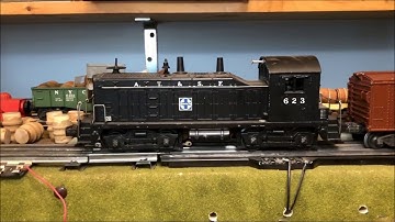 Postwar Lionel 623 AT&SF Switcher