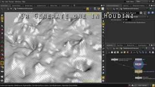 Unity Houdini AI Path Generator