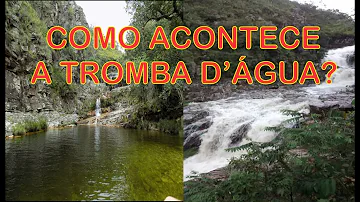 O que forma uma tromba d'água?