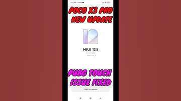 miui 12.5.4 update in poco x3 pro fixed my touch issue in pubg .