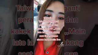 Tkw Taiwan Wik-Wik Lupa Matiin Live