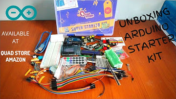 Unboxing Arduino starter kit ||  Quad Store  ||  Amazon  || detailed unboxing #unboxing