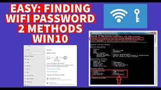 FINDING WIFI PASSWORD | 2 METHODS | WIN10 screenshot 5