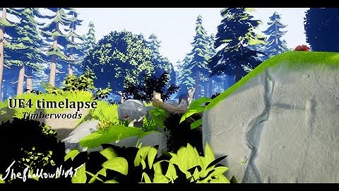 TimberWoods | TimeLapse | Unreal Engine 4 Environment