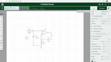Active Low Pass Filter Multisim