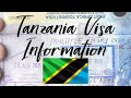 Tanzania Visa and Voluntary Residency Permits (MUST WATCH) #visa tanzania