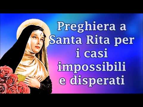 Preghiera A Santa Rita Da Cascia Youtube