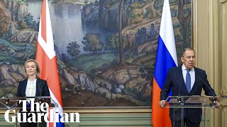 Liz Truss and Sergei Lavrov hold icy press conference: 'Like the mute with the deaf'