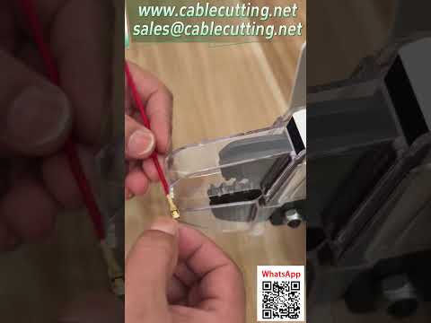 Multi-Purpose Terminal Crimping Machine for Wire Harness Processing with Multiple Dies