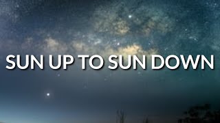 NoCap - Sun Up To Sun Down (Lyrics)
