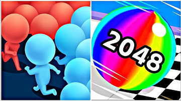 Ball Run 2048 | Count Masters - All Level Gameplay Android,iOS - NEW APK MEGA UPDATE