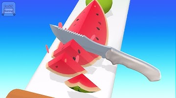 Perfect Slices | All Levels Gameplay | Android, iOS | Satisfying Mobile Tiktok Games #15