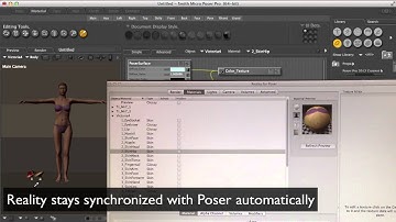 Reality 3 for Poser: finding a material