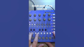 Sneak Peek of my next live #analogfour #dawless #technomusic #elektron