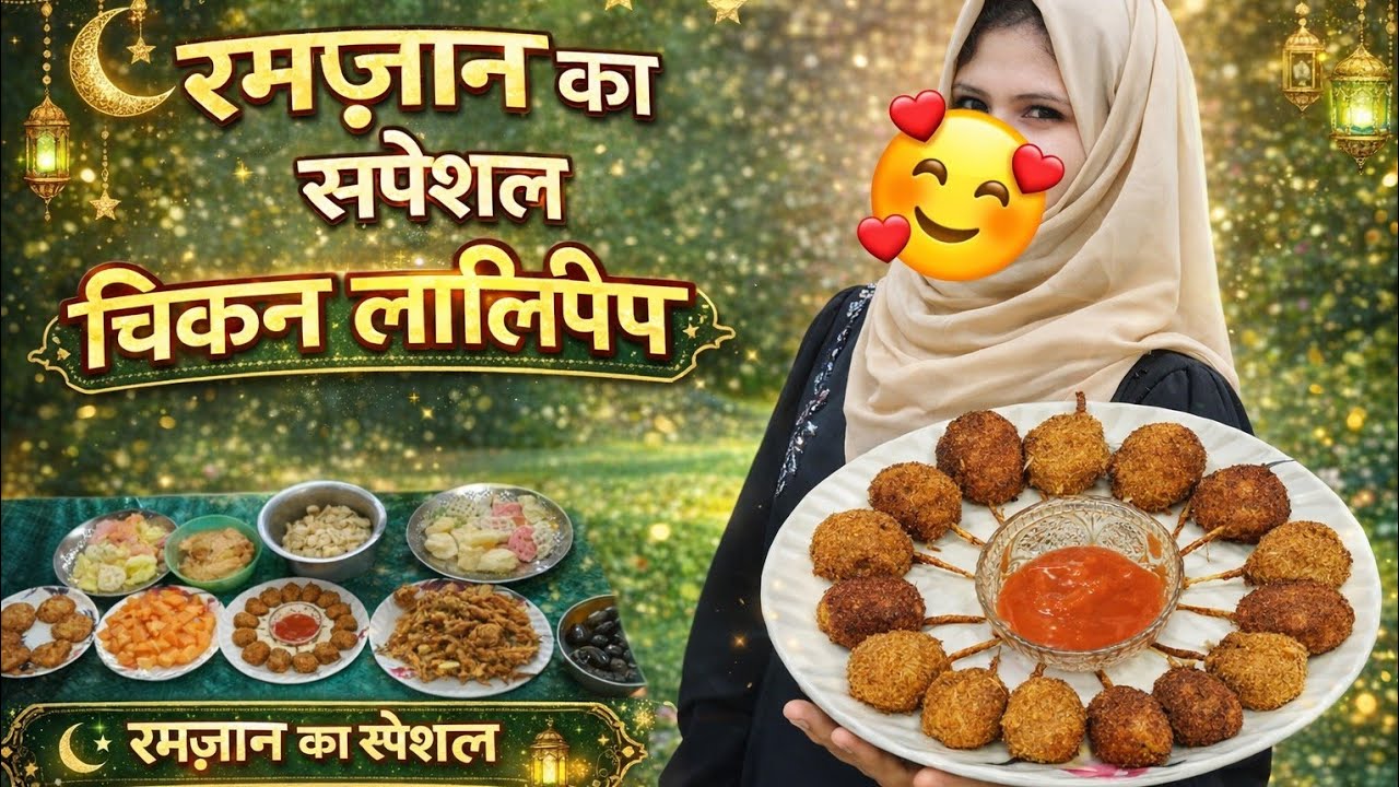  Ramzan ka special recipe 🌙✨😊🌙✨ chicken lollipop ki recipe 🌙🌙 vlog 🌙 subscribe kijiye 