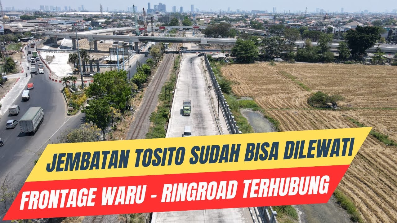 Update Terkini: SUDAH TEMBUS RUAS DELTASARI WARU⁉️KONDISI TERKINI FRONTAGE SIDOARJO