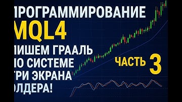 Программирование MQL4  Пишем Грааль по системе Три Экрана Элдера! Едем дальше  Часть 3