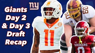 NY Giants Full 2023 Draft Reaction