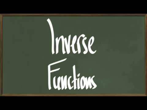 Inverse Functions
