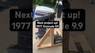 Next project up is a 1977 Evinrude 9.9. Let’s get this 49 year old motor back on the water!