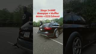 just installed ECS Turbo back exhaust #supercars #audi #allroad #modified #cars #audilife #review