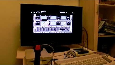 Commodore 64 - ładowanie gry z kasety