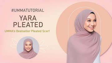 UMMA Hijab Tutorial #55  - Yara Pleated #shorts