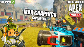 Apex Legends Mobile Unlock Max Graphics 60 FPS🔥Gameplay