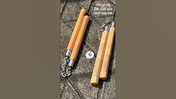 Côn gỗ Sồi 🇻🇳 Đầu xoay inox #kanclub