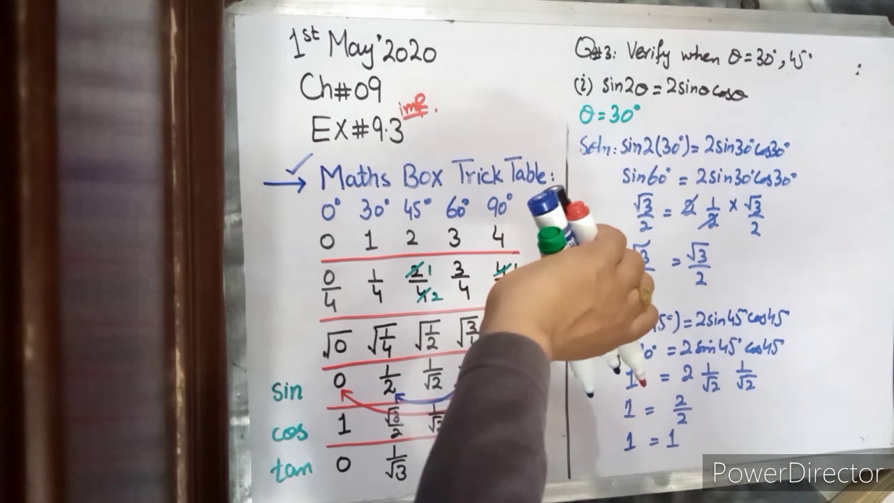 Lecture#05|Ch#09|Fundamentals of Trigonometry|Mathematics Algebra and Trigonometry(11)|Ex#9.3|