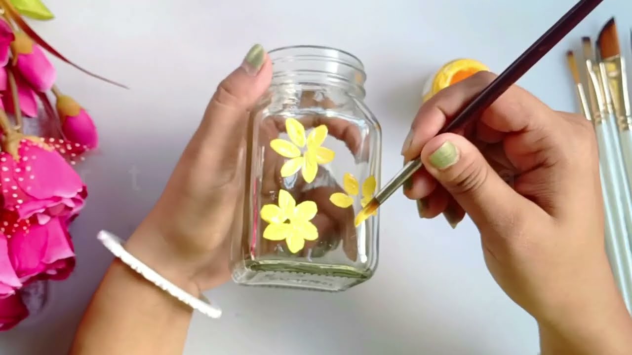 Jar Painting Ideas Glass Jar Painting Ideas Best Idea For Recycled Maxresdefault