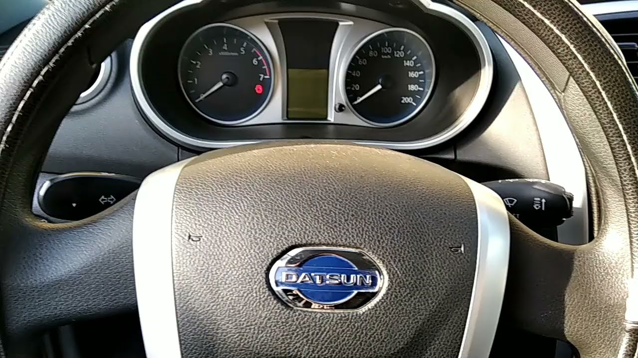 Замена подрулевого переключателя поворотов на DATSUN ON-DO
