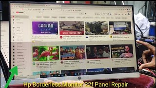 HP 22F Borderless Monitor IPS Panel Repair in Bangla 2021 Created by Afjal Hossain