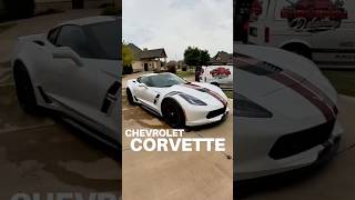 When a famous OKC football player needs his Corvette C7 game-day clean… we pull up FAST. 🏈✨