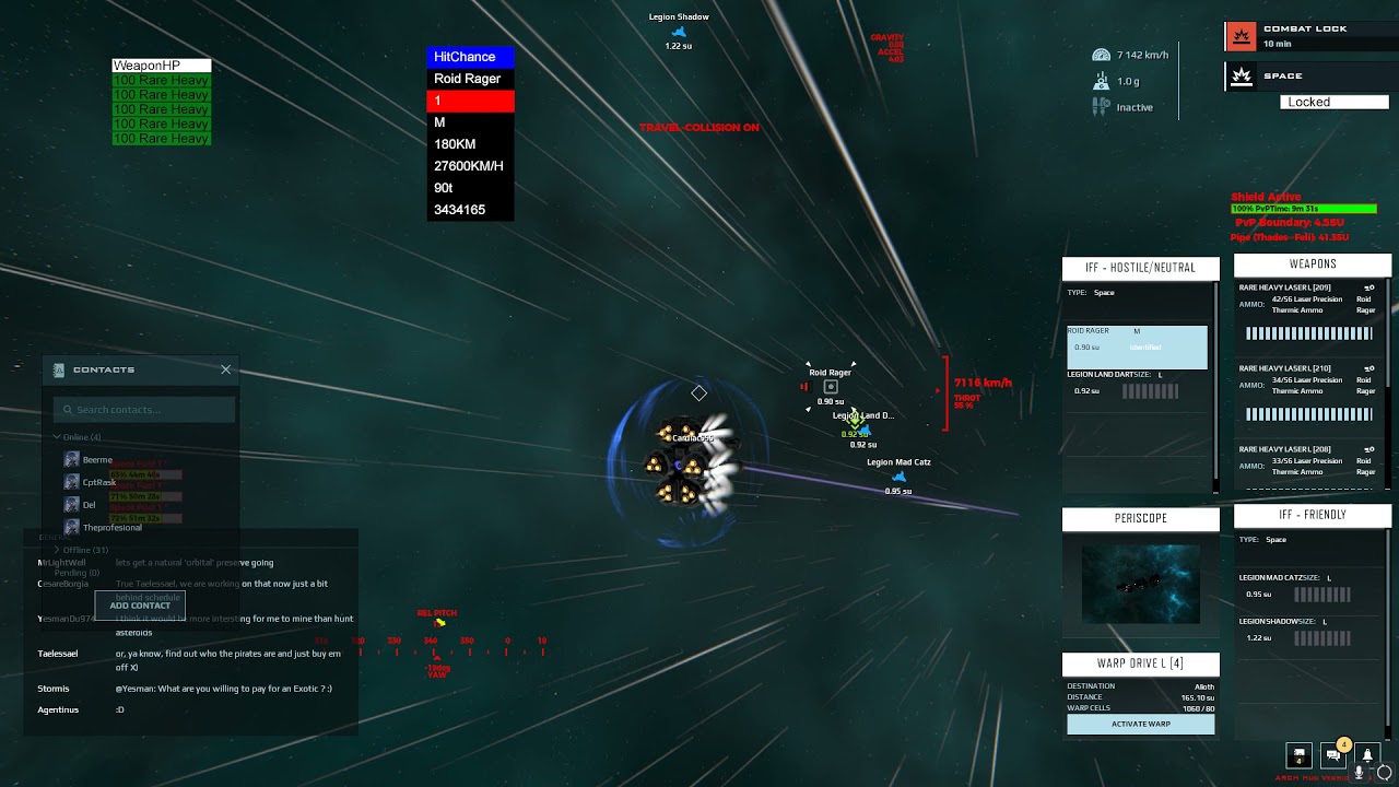 Dead Cores Move - Dual Universe