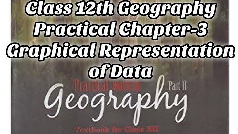 class 12th Geography practical record book work of Chapter 3 Graphical presentation of data
