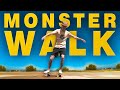 How to monster walk on a skateboard