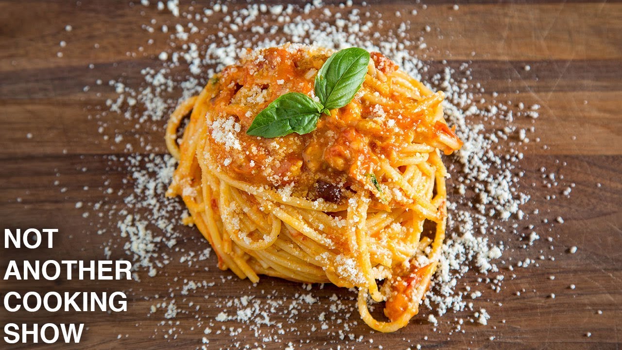 how to make QUICK and EASY ROASTED CHERRY TOMATO SAUCE YouTube