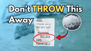 What Does SILICA GEL Really Do? You'll Never Throw It Away Again!