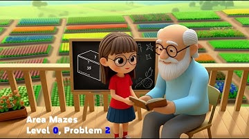 Learn Area Mazes! Level0, Problem2 | These Japanese Puzzles Make You Smarter in Math!