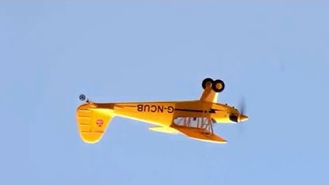 J3 Piper Cub RC Airplane Unbox and Flight Test