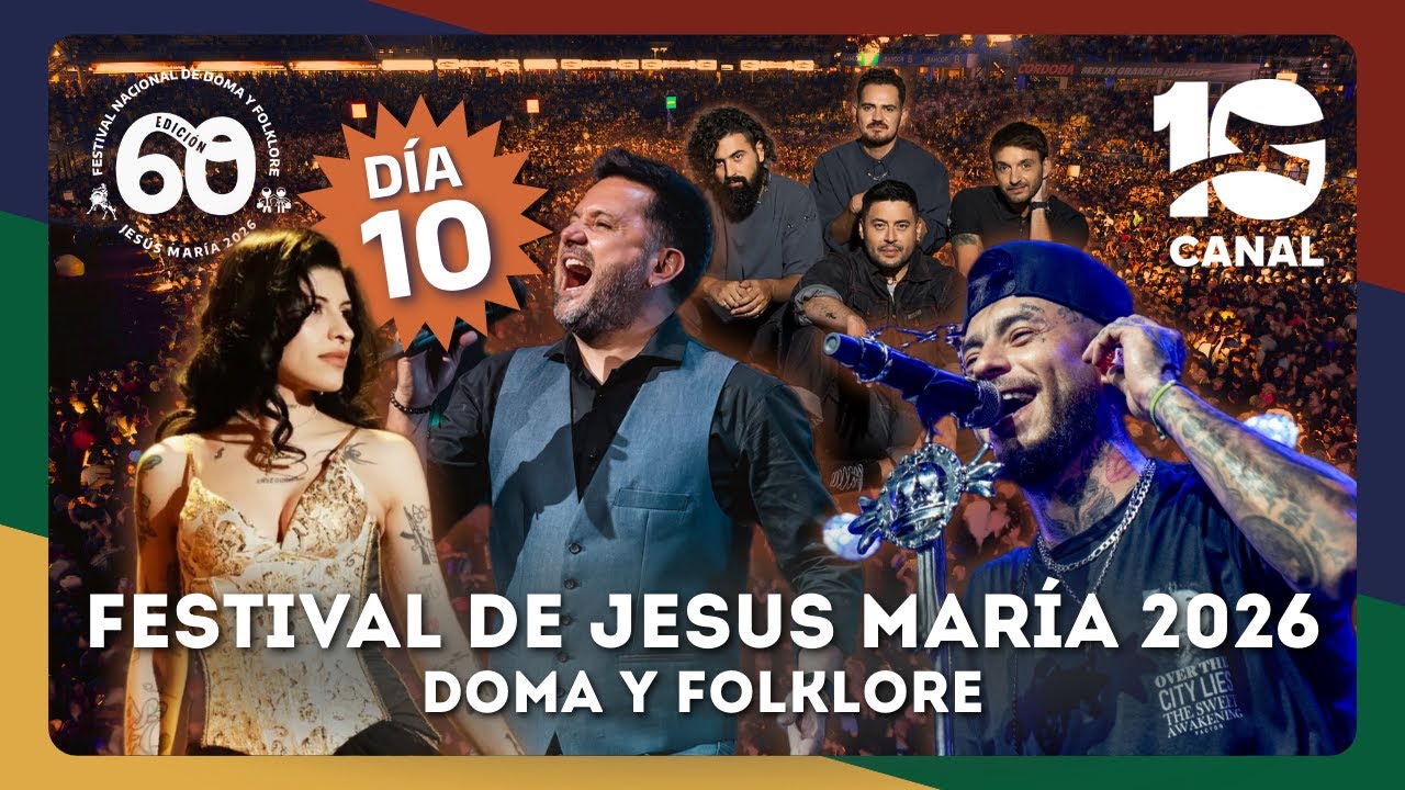 🔴 EN VIVO | FESTIVAL DE JESUS MARIA 2026 | Jorge Rojas, Cazzu, Ulises Bueno